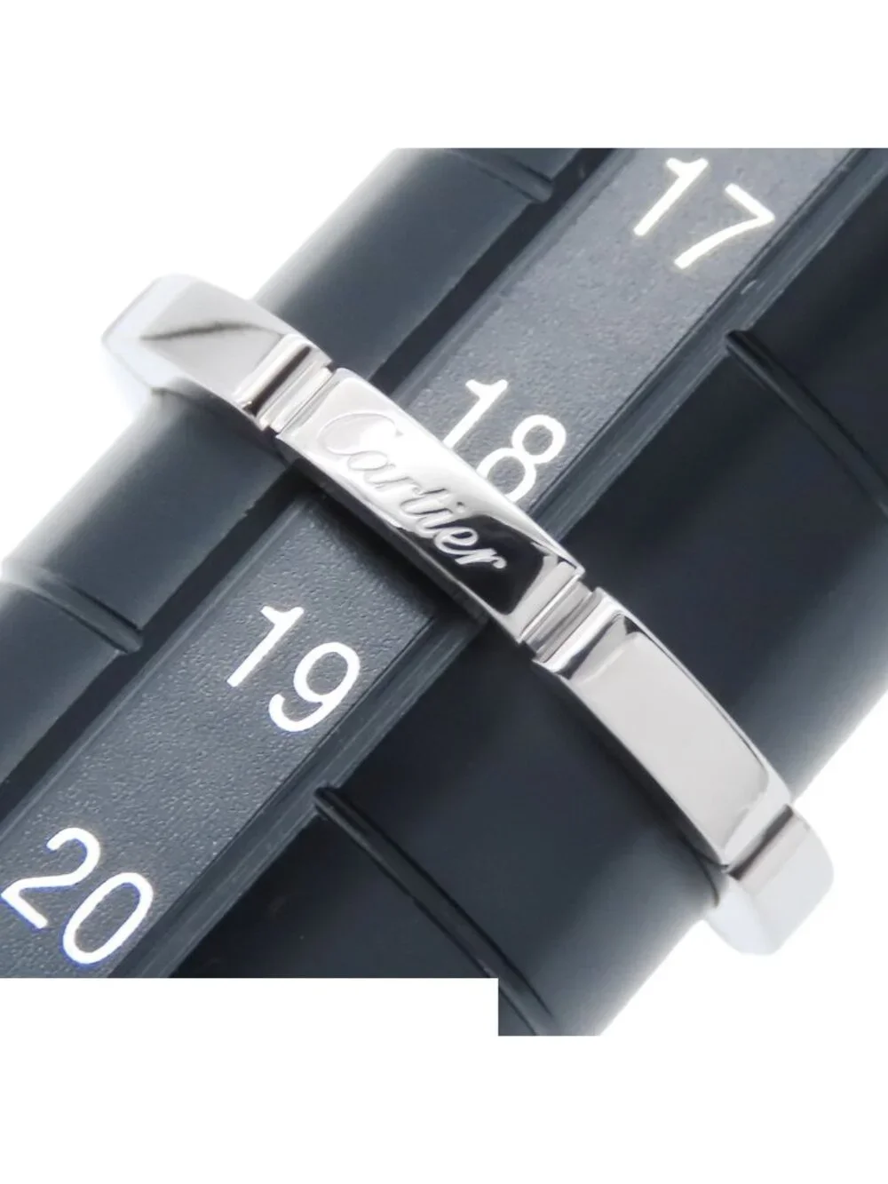 Cartier Maillon Panthere Wedding Ring White Gold 18K 59